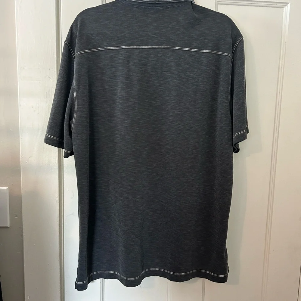 Johnston & Murphy Vintage Slub Polo - Picture 3 of 4